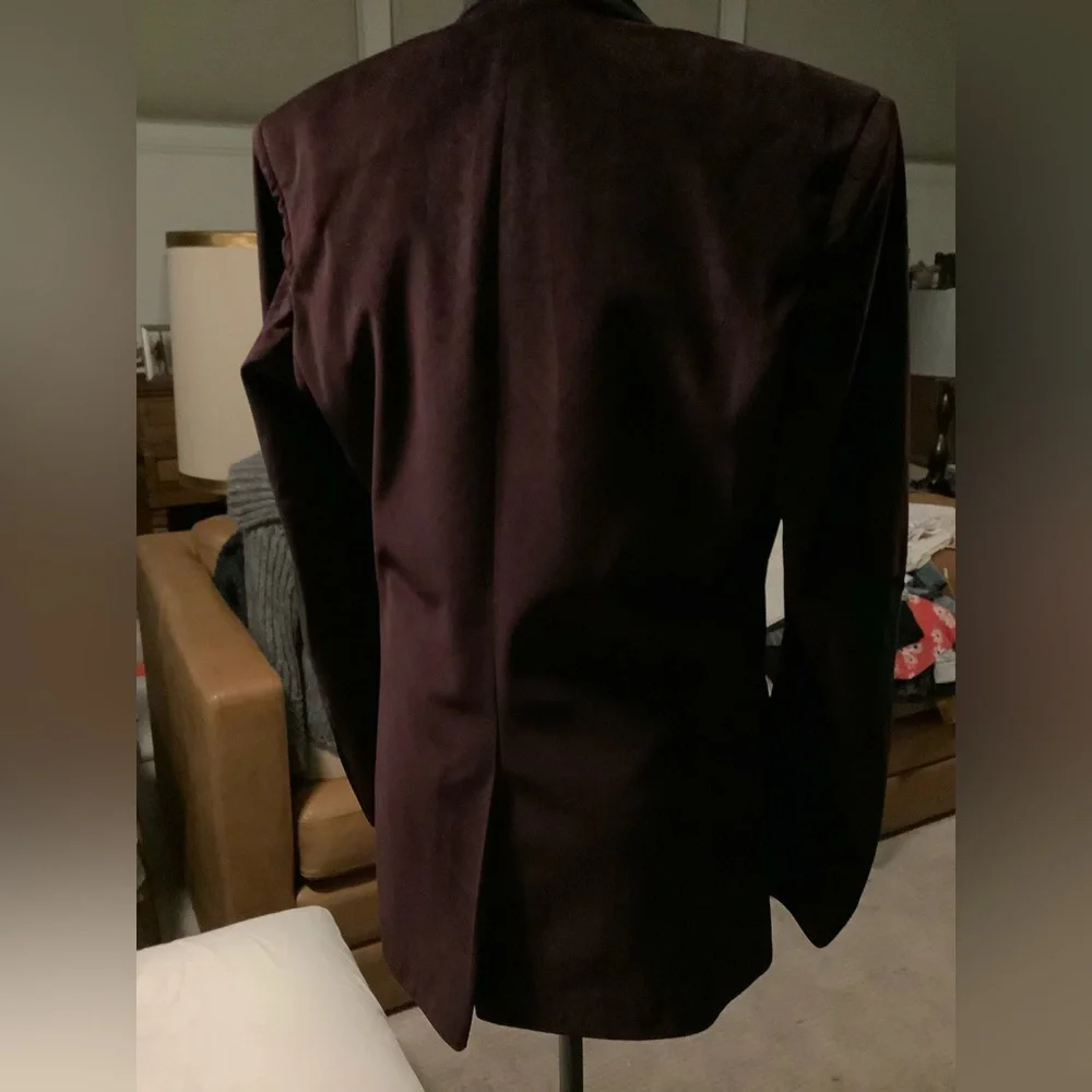 United Colors Of Benetton Velvet Blazer - Picture 4 of 16